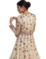 Embellished Ombre Anarkali - Ivory
