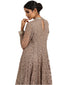 Asymmetric Kurta with Sharara and Dupatta- Grey