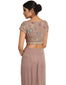 Handcrafted Saree with Blouse- Grey
