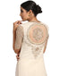 Embroidered Kurta Set with Sharara- Ivory