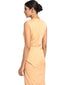 Georgette Drape Dress- Ivory