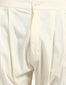 Classic Kurta Set with Embroidered Collar- Ivory