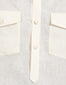Double Pocketed Short Kurta- Ivory