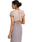 Draped Saree with Embroidered Wasitband- Grey