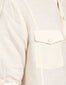 Double Pocketed Short Kurta- Ivory