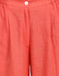 Draped Long Kurta Set with Asymmetric Drape- Coral Pink