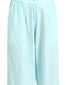 Draped Long Kurta Set with Asymmetric Drape- Ice Blue