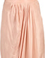 Textured Net Kurta with Dhoti Pants- Blush
