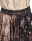 Draped Lehenga with Shirt- Beige