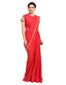 Draped Saree- Red