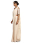Star Embroidered Saree- Ivory