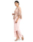 Constellation Embroidered Cape- Blush