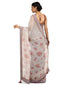 Galaxy Print Saree- Grey