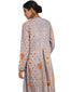 Asymmetric Draped Kurta Set in Khadi- Grey