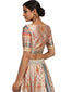 Silk Panelled Lehenga- Blue