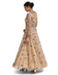 Embellished Ombre Anarkali - Peach