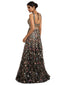 Handcrafted Lehenga with Sequin Blouse- Black