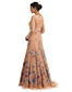 Lehenga Saree with Lace Blouse- Peach