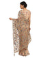 Handcrafted Saree with Blouse- Peach