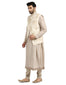 Overlap Printed Nehru Jacket- Jade