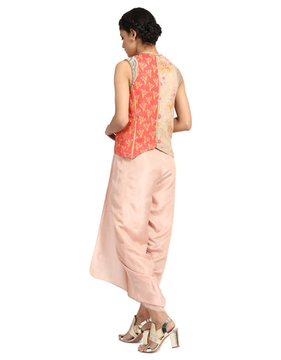 Dhoti Pants- Blush