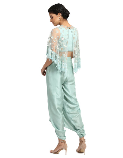 Dhoti Pants- Mint Green