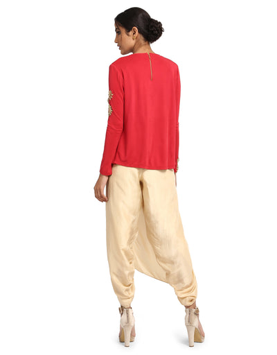 Dhoti Pants- Antique beige