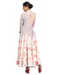 Long Dress with Shirt Detail- Grey