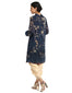 Knee Length Tunic- Blue
