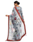 Maheshwari Linen Saree with Blouse- Teal