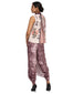 Khadi Balloon Pants- Aubergine
