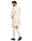 Single Drape Sherwani Set- Jade