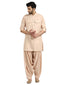 Double Pocketed Short Kurta- Light Pink