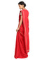 Draped Saree- Red
