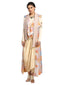 Sleevless Trench Coat- Blue