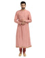 Classic Sherwani Set with Centre Front Slit- Light Pink