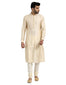 Kurta with Side Slits- Ivory