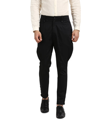 Jodhpuri Trousers- Black
