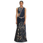 Lehenga Style Saree- Blue