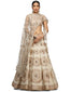 Embroidered Lehenga and Blouse- Ivory