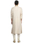 Embroidered Kurta- Ivory