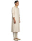 Embroidered Kurta- Ivory