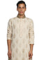 Kurta Set with Resham Embroidery- Taupe