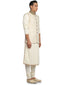 Classic Nehru Jacket with Minimalistic Detailing - Ivory
