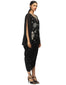 Innovative Drape Dress- Black