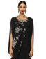 Innovative Drape Dress- Black