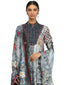 Pleated Kurta Set- Teal