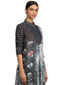 Pleated Kurta Set- Teal