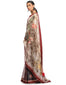 Maheshwari Linen Saree with Blouse- Beige