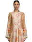 Long Kurta Set with Asymmetric Drape